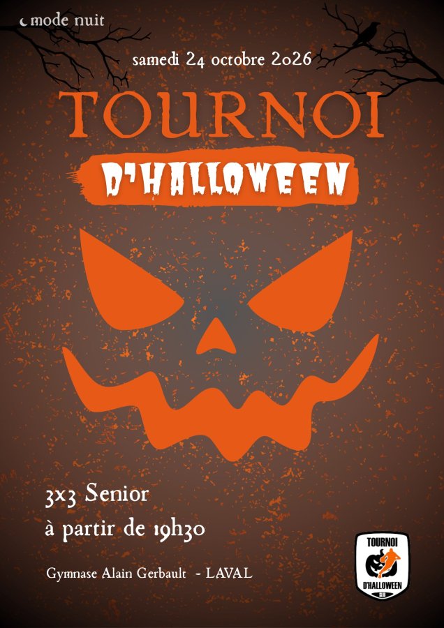 Tournoi 3x3 d'Halloween du Stade Lavallois Basket