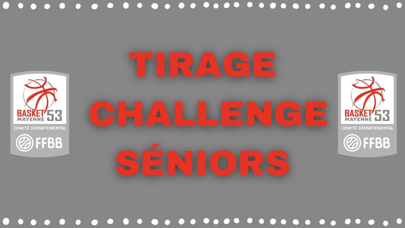 Challenge Seniors : 1/8