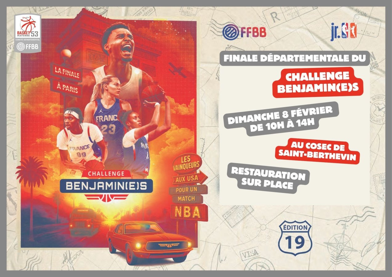 Finale Départementale Challenge Benjamin(e)s