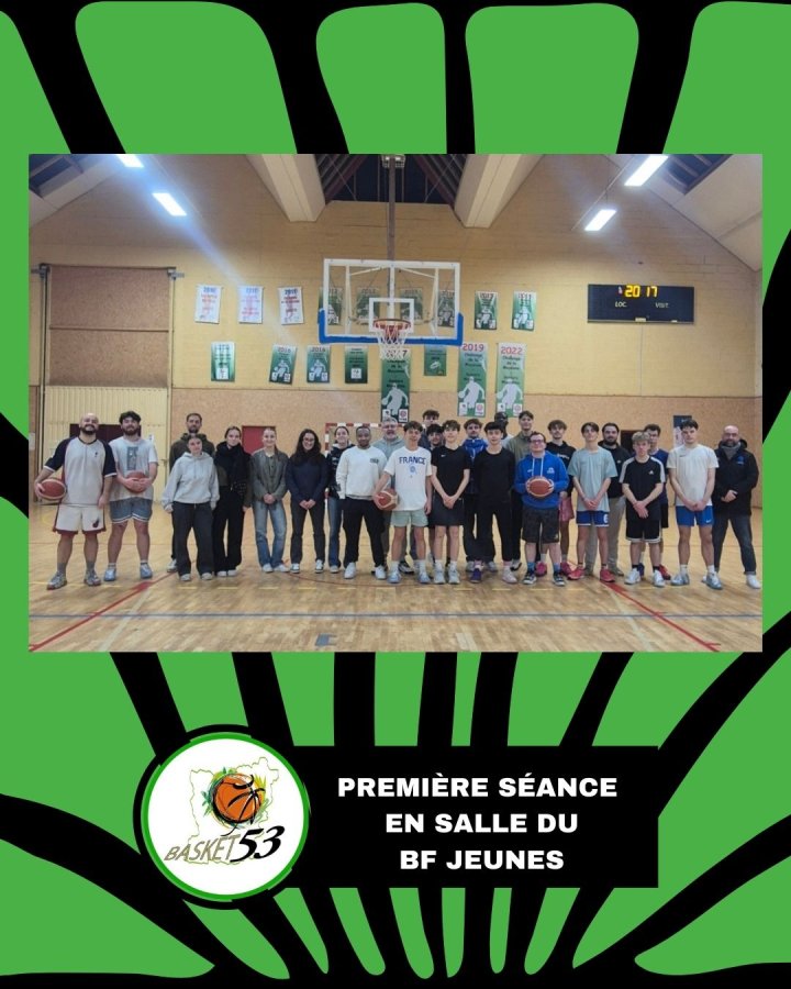 Brevet Fédéral Jeunes - 1ère Séance à l'US Changé Basket