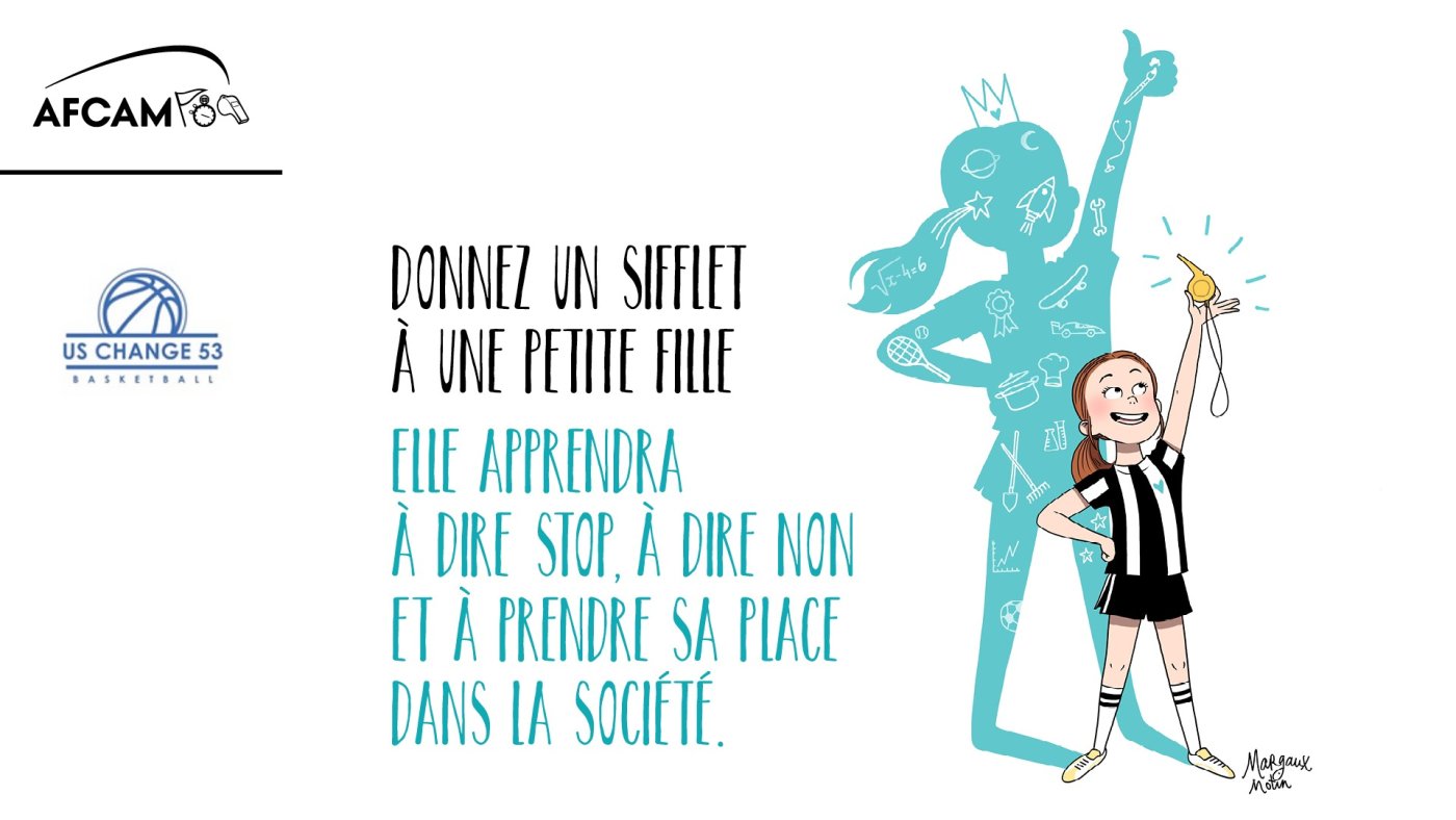 Donnez un sifflet à une petite fille