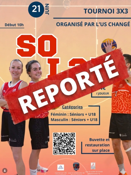 Tournoi 3x3 « Phoenix Solar ☀️ » à Changé