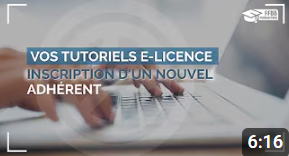 Tuto Inscription sur e-licence de la FFBB