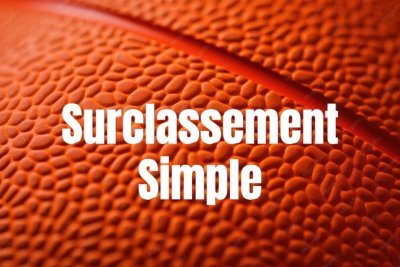 Surclassement Simple 2026-27